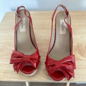 Valentino red sandals
